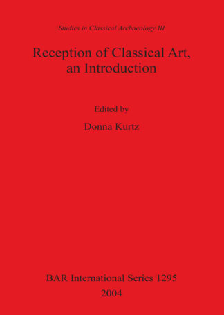 Reception of Classical Art An Introduction cover