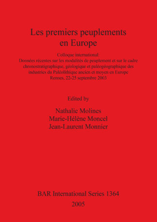 Premiers Peuplements En Europe cover