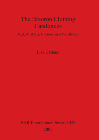 Brauron Clothing Catalogues cover