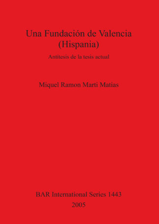 Una Fundación de Valencia (Hispania) cover