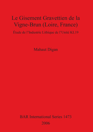 Gisement Gravettien De La Vigne-Brun (Loire France) cover