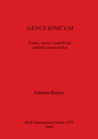 GENUS IONICUM cover