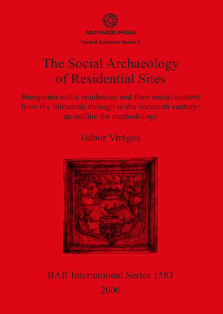 Social Archaeology of Residential Sites cover