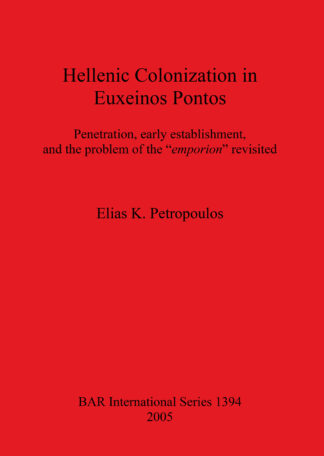 Hellenic Colonization in Euxeinos Pontos cover