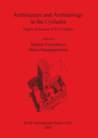 Architecture and Archaeology in the Cyclades cover