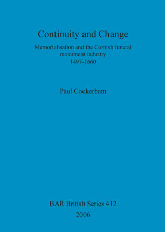 Continuity and change: Memorialisation and the Cornish funeral monument industry