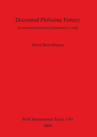 Decorated Philistine Pottery cover