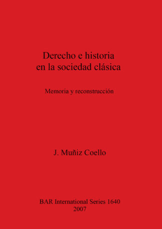 Derecho e historia en la sociedad clásica