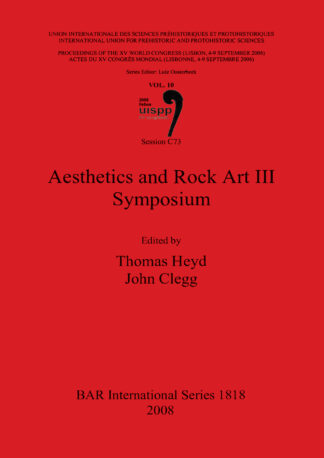 Aesthetics and Rock Art III Symposium cover image