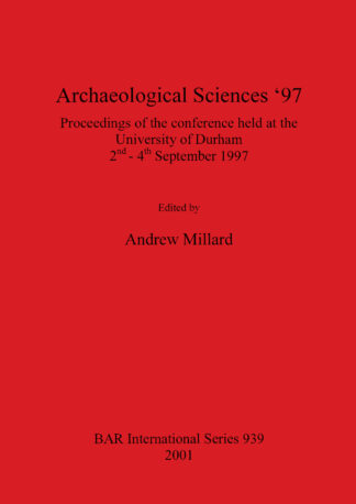 Archaeological Sciences ’97