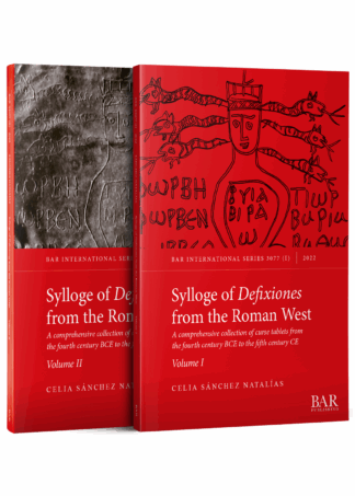 Sylloge of Defixiones from the Roman West. Volumes I and II cover images