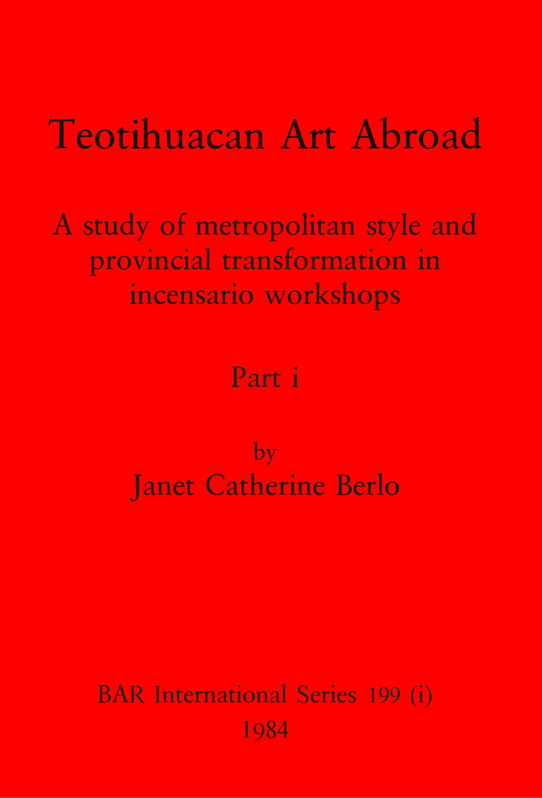 Teotihuacan Art Abroad